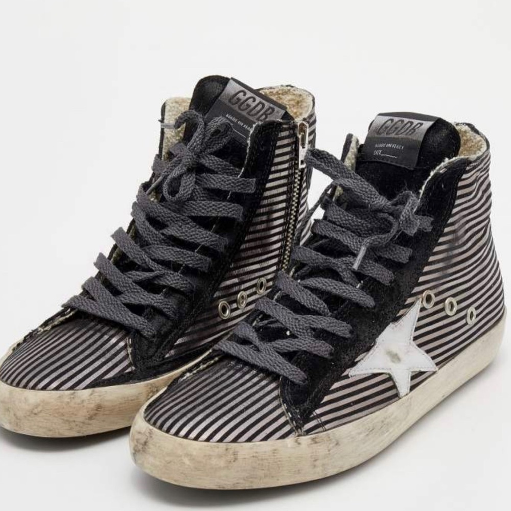 EUC authentic luxury high tops trainers from Golden Goose Deluxe Brand,  7/7,5